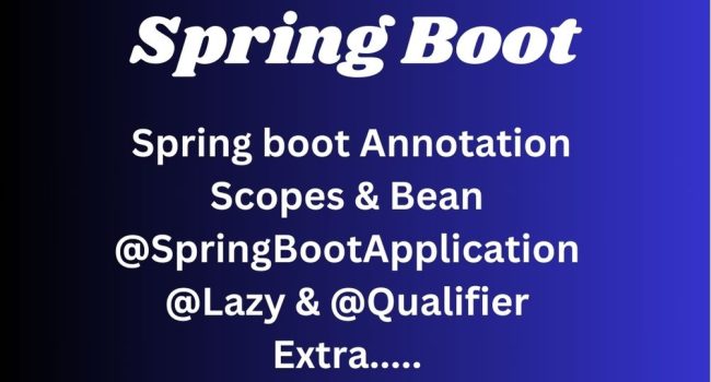 Spring boot