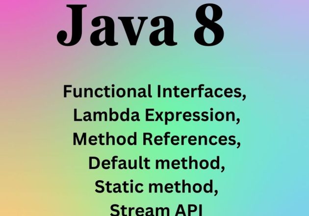 Java 8 Interview Questions